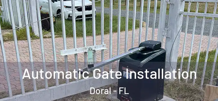 Automatic Gate Installation Doral - FL
