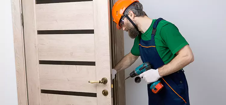 Replace Internal Door Handle with Lock Doral
